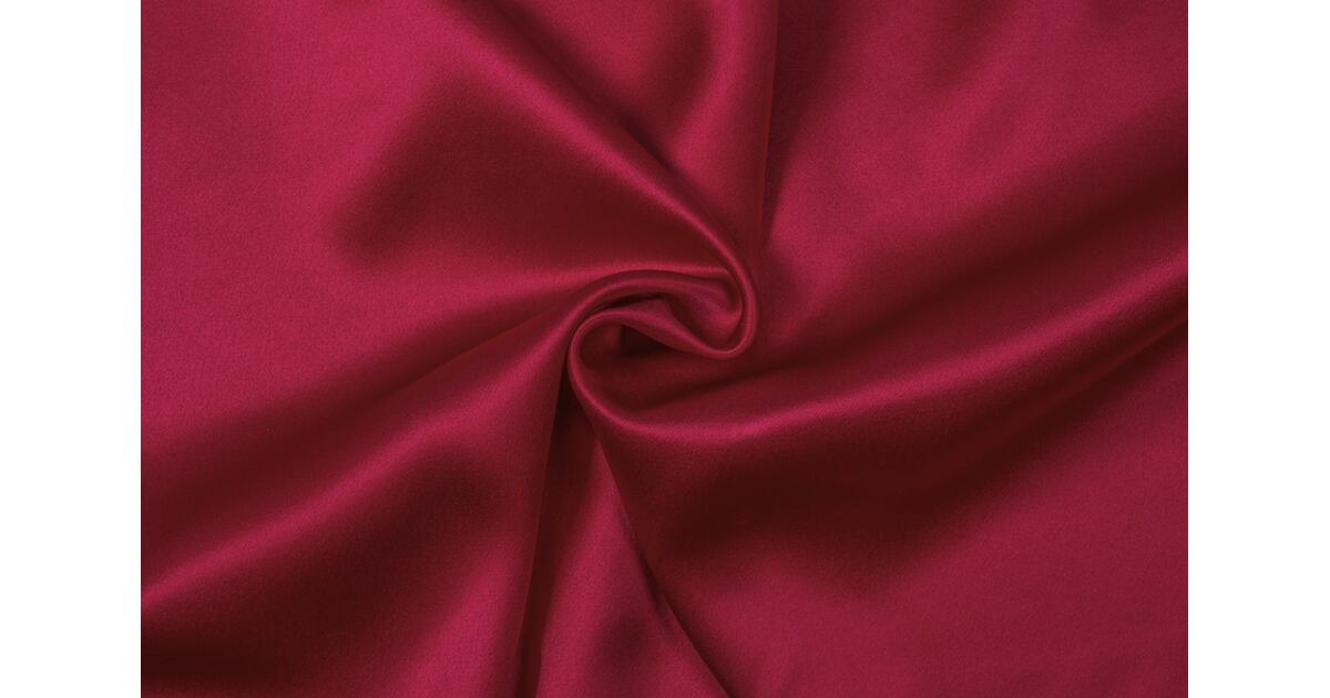 Dark Red Satin Fabric