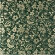 Brocade Tradition, dark green and gold