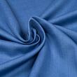 Blue wild eri silk twill 