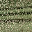 Brocade Fern, gold and olive