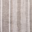 Linen rayon blend with stripes, white and natural